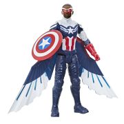 AVENGERS TITAN HERO FIGURINA CAPTAIN AMERICA SAM WILSON 30CM VIVF2075