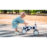 Lionelo - Bicicleta fara pedale, Sammy, Cu 4 roti, Din spuma EVA, Stabila, Manere moi, antiderapante, 12- 36 luni, Greutate maxima suportata 25 kg, Certificata EN 71-1:2014, EN 71-2:2011, EN 71-3:2019, Galben BYNLOE-SAMMY_YELLOW_HONEY