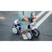 Lionelo - Bicicleta fara pedale, Sammy, Cu 4 roti, Din spuma EVA, Stabila, Manere moi, antiderapante, 12- 36 luni, Greutate maxima suportata 25 kg, Certificata EN 71-1:2014, EN 71-2:2011, EN 71-3:2019, Galben BYNLOE-SAMMY_YELLOW_HONEY