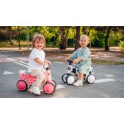 Lionelo - Bicicleta fara pedale, Sammy, Cu 4 roti, Din spuma EVA, Stabila, Manere moi, antiderapante, 12- 36 luni, Greutate maxima suportata 25 kg, Certificata EN 71-1:2014, EN 71-2:2011, EN 71-3:2019, Galben BYNLOE-SAMMY_YELLOW_HONEY