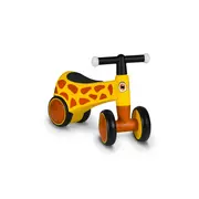 Lionelo - Bicicleta fara pedale, Sammy, Cu 4 roti, Din spuma EVA, Stabila, Manere moi, antiderapante, 12- 36 luni, Greutate maxima suportata 25 kg, Certificata EN 71-1:2014, EN 71-2:2011, EN 71-3:2019, Galben BYNLOE-SAMMY_YELLOW_HONEY