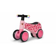 Lionelo - Bicicleta fara pedale, Sammy, Cu 4 roti, Din spuma EVA, Stabila, Manere moi, antiderapante, 12- 36 luni, Greutate maxima suportata 25 kg, Certificata EN 71-1:2014, EN 71-2:2011, EN 71-3:2019, Roz BYNLOE-SAMMY_PINK_ROSE