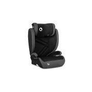 Lionelo - Scaun auto, Hugo i-Size, Universal, Orientare in directia sensului de mers, Reglabil, Conform standardului de securitate R129, 100-150 cm, 4-12 ani, Gri BYNLO-HUGO_I-SIZE_BLACK_GREY