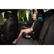 Lionelo - Scaun auto, Hugo i-Size, Universal, Orientare in directia sensului de mers, Reglabil, Conform standardului de securitate R129, 100-150 cm, 4-12 ani, Negru BYNLO-HUGO_I-SIZE_BLACK_CARBON