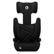 Lionelo - Scaun auto, Hugo i-Size, Universal, Orientare in directia sensului de mers, Reglabil, Conform standardului de securitate R129, 100-150 cm, 4-12 ani, Negru BYNLO-HUGO_I-SIZE_BLACK_CARBON
