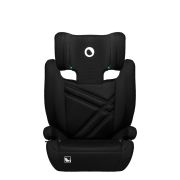 Lionelo - Scaun auto, Hugo i-Size, Universal, Orientare in directia sensului de mers, Reglabil, Conform standardului de securitate R129, 100-150 cm, 4-12 ani, Negru BYNLO-HUGO_I-SIZE_BLACK_CARBON