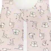 Sac de dormit copii, Loving Bear Pink, din bumbac, 70 cm, 1.5 tog KDEA7015LBP
