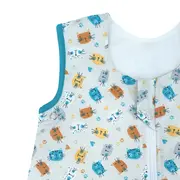 Sac de dormit copii, Miau Miau, din bumbac  , 130 cm, 1 tog KDEP1301MIAU