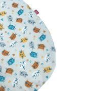 Sac de dormit copii, Miau Miau, din bumbac  , 95 cm, 0.4/0.5 tog KDEV9505MIAU