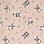 Sac de dormit copii, Panda World, din bumbac, 110 cm, 1.5 tog KDEA11015PANDA