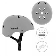 Casca de protectie pentru copii kidwell orix ii, marimea s 48-52 cm - grey edeedikaskori04a1
