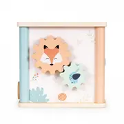 Cub educational din lemn pentru copii ecotoys 1001 edeedi1001cub