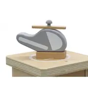 Garaj tip parcare, din lemn, pentru masinute cu lift si masinute ecotoys w04b047b edeediw04b047b