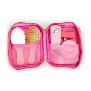 Gentuta de make-up cu 6 elemente din lemn ecotoys ph10c001 edeediph10c001