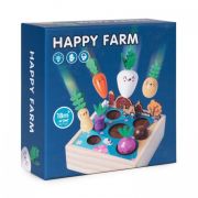 Jucarie interactiva de lemn sub forma de ferma ecotoys me513 edeedime513