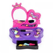 Masuta cu accesorii pentru make-up si tatuaje ecotoys hc577340 edeedihc577340
