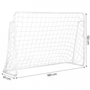 Poarta de fotbal 180 x 122 cm ecotoys ds58010 edeedids58010