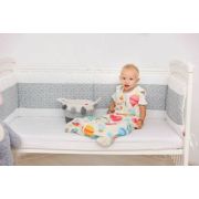 Sac de dormit copii, Balonase, din bumbac, 60 cm, 1,5 tog KDEA6015B