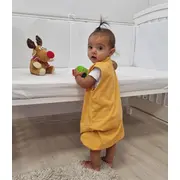 Sac de dormit cu picioruse,  Golden Snuggle, 70 cm, 0.4/0.5 tog KDEJPIC7004GOLDENSN