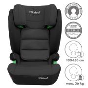 Scaun auto cu isofix 15-36 kg kidwell weston - grey black edeedifosawes04a0