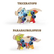 Set constructie dinozauri Quercetti Bio ERFQ80731