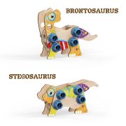 Set constructie dinozauri Quercetti Bio ERFQ80731