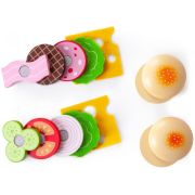 Set de 2 burgeri din lemn ecotoys 4220 edeedi4220