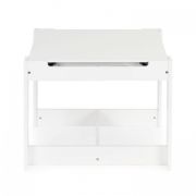 Set de masa cu doua scaune pentru copii ecotoys fh-kr200010 edeedifh-kf200010-white