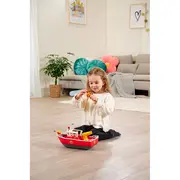 Barca simba fireman sam titan fireboat 32 cm cu figurina si accesorii hubs109252580038