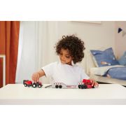 Camion dickie toys massey ferguson micro farm truck 32 cm cu tractor si presa de balotat hubs203735004