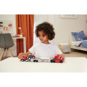 Camion dickie toys massey ferguson micro farm truck 32 cm cu tractor si presa de balotat hubs203735004