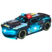 Masina dickie toys rhythm patrol 20 cm negru cu lumini si sunete hubs203763008