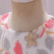 Rochita ocazie cu broderie corai MBL5045XZ-5-G