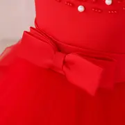 Rochita ocazie rosie cu perlute MDpmk05-4-DE