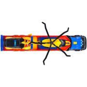 Set dickie toys rescue transporter 40 cm cu camion, masina, elicopter si accesorii hubs203717005