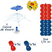 Set de extensie pentru pista smoby spidey flextreme refill circuit de curse hubs7600180919