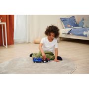 Tractor dickie toys massey ferguson animal trailer 26 cm cu lumini, sunete, remorca si figurina vaca hubs203734003