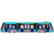 Tramvai dickie toys siemens city tram 41,5 cm albastru hubs203747016