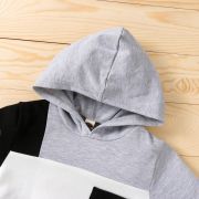 Trening gri cu negru pentru baietei MB639-2-R1