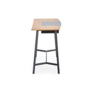 Birou hm b41, cadru metalic, blat mdf, 100x50x76 cm, stejar drm9591