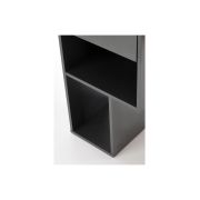 Birou hm conti, rafturi, sertar, pal melaminat, 122x57x90 cm, stejar/gri antracit drm9599