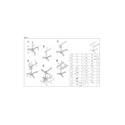 Birou pentru laptop hm b14, inaltime reglabila, unghi inclinare ajustabil, cu roti, cadru metalic, mdf, 73x40x63-93 cm, negru drm4170