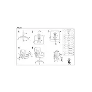 Scaun directorial mh rudy, ergonomic, mecanism balans, piele ecologica, rotire 360 ˚, inaltime reglabila, 110 kg, bej drm4429