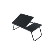 Masa laptop plianta tomi, unghi de inclinare ajustabil, mdf, nuc inchis drm1441