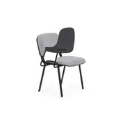 Scaun conferinta cu masuta rabatabila hrc 606, ergonomic, stofa, cadru metalic, 120 kg drm2669