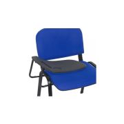 Scaun conferinta cu masuta rabatabila hrc 606, ergonomic, stofa, cadru metalic, 120 kg drm2669