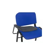 Scaun conferinta cu masuta rabatabila hrc 606, ergonomic, stofa, cadru metalic, 120 kg drm2669