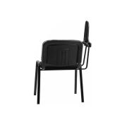 Scaun conferinta cu masuta rabatabila hrc 606, ergonomic, stofa, cadru metalic, 120 kg drm2669