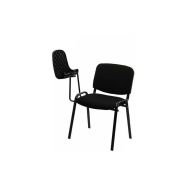 Scaun conferinta cu masuta rabatabila hrc 606, ergonomic, stofa, cadru metalic, 120 kg drm2669