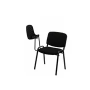 Scaun conferinta cu masuta rabatabila hrc 606, ergonomic, stofa, cadru metalic, 120 kg drm2669
